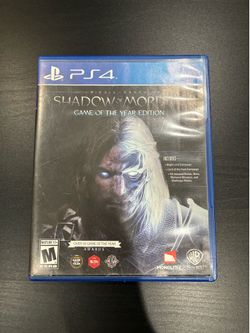 Middle Earth Shadow of Mordor Game of the Year Edition for Sony PlayStation 4 PS4 (2015)