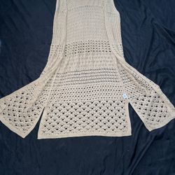 Freshman size medium brown cardigan