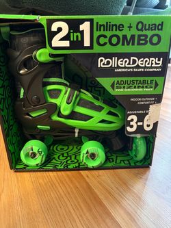 Roller Derby 2-in-1 Inline & Quad Skates