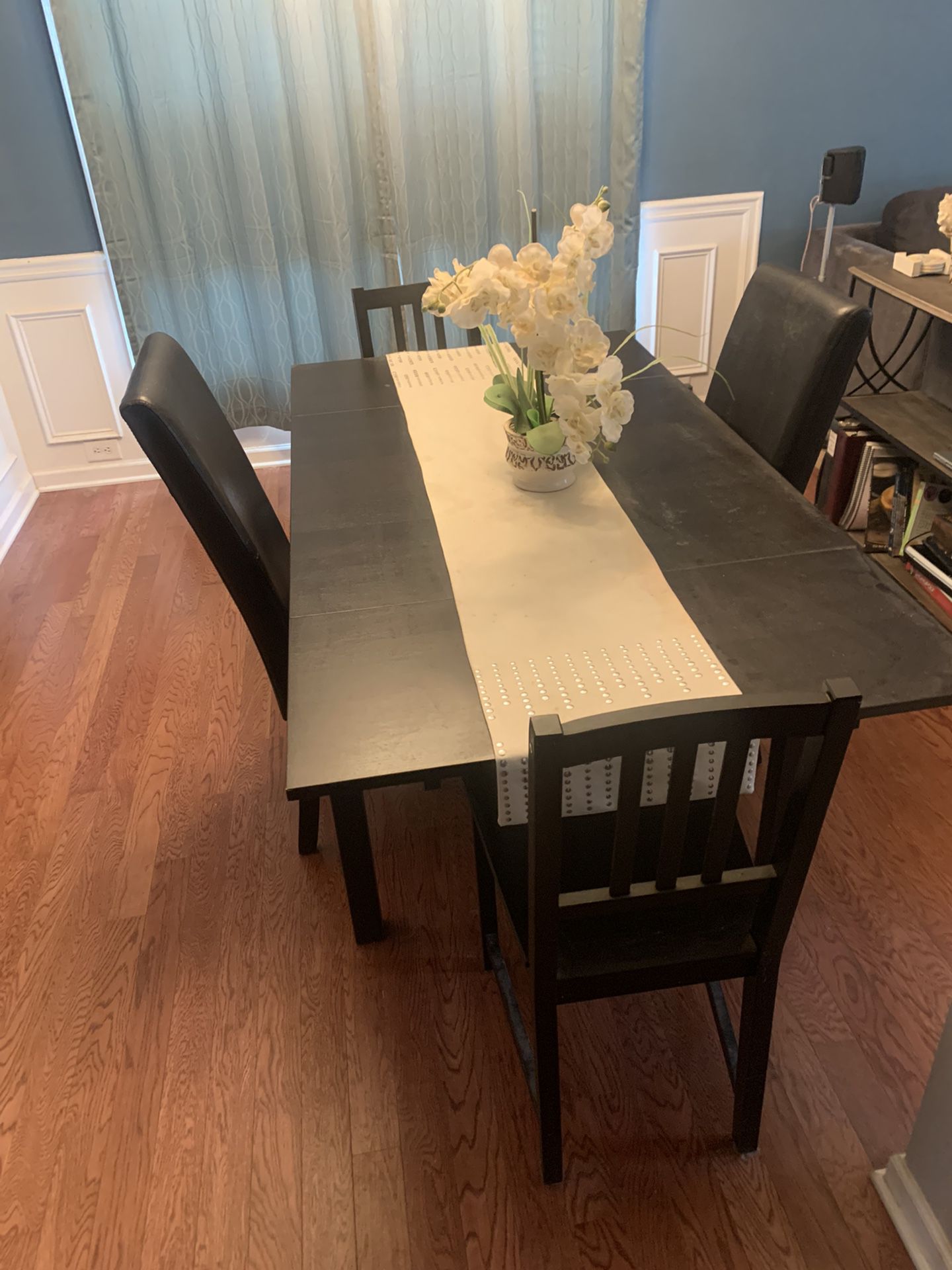 Dining Room Black Table 