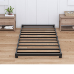 NEW TWIN BED FRAME IN BOX NO INSTRUCTIONS