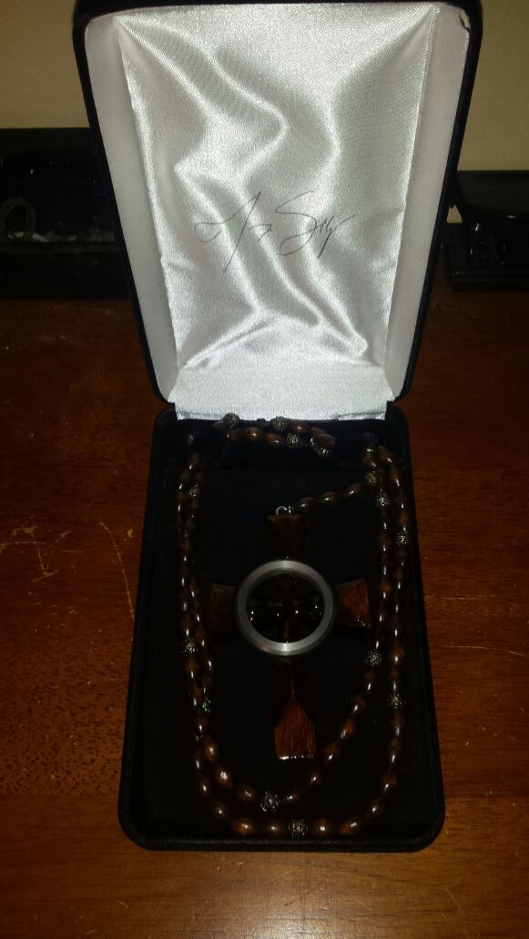 Rosary from the movie Boondock Saints. Signed by the director.
