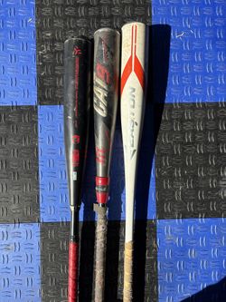 Used baseball Bats