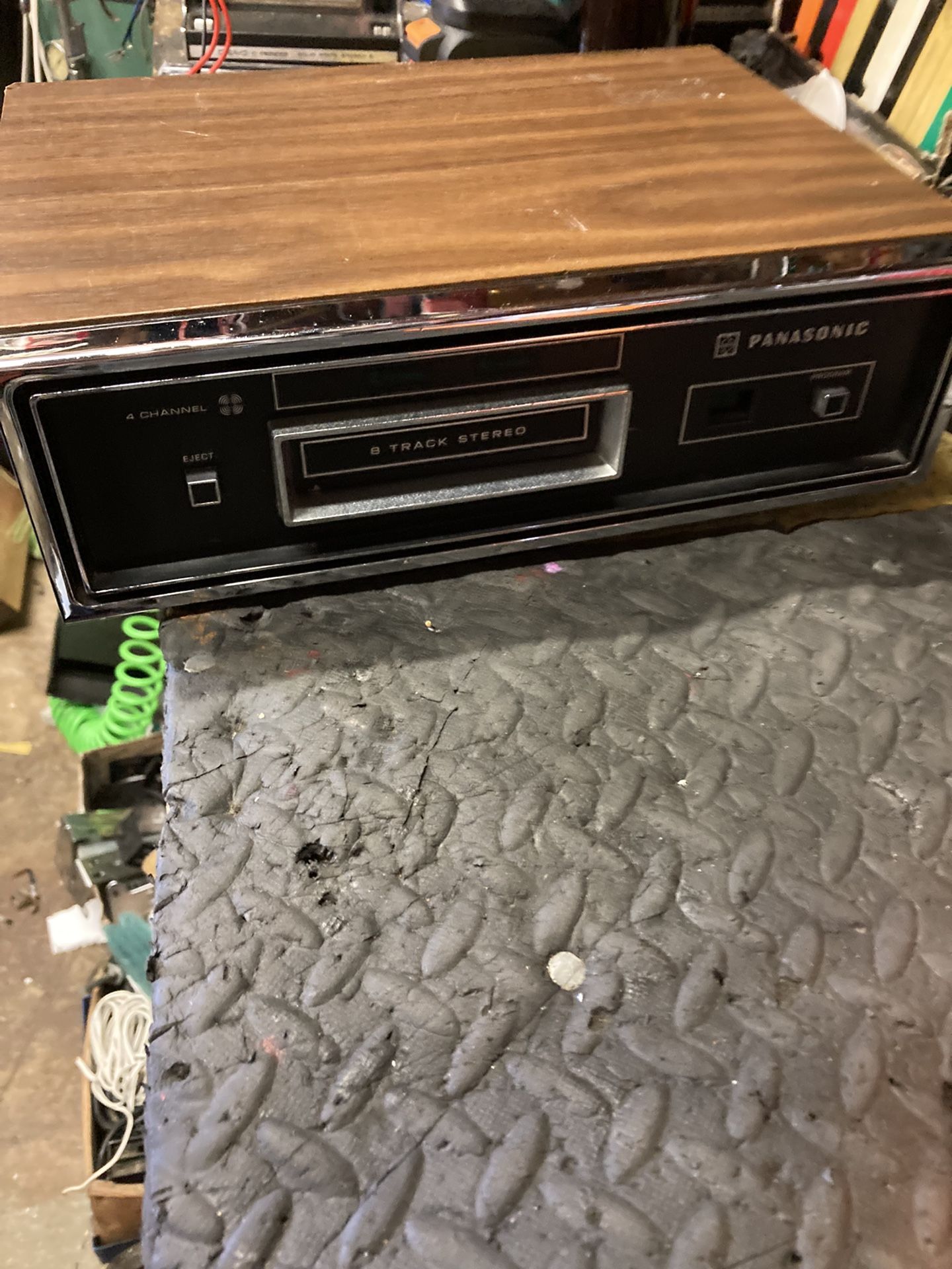 8 Track Player Panasonic Quad 4 Ch