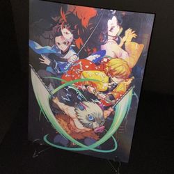 Demon Slayer 3D Lenticular Anime Poster 