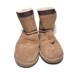 BEARPAW Shantelle Genuine Shearling Lined Suede Boots Size US 9.