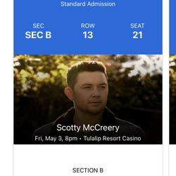 Scotty Mccreery Tickets