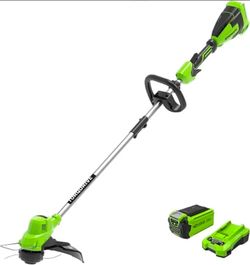 GREENWORKS STRING TRIMMER ONLY TOOL NO BATTERY NO CHARGER $15.00
