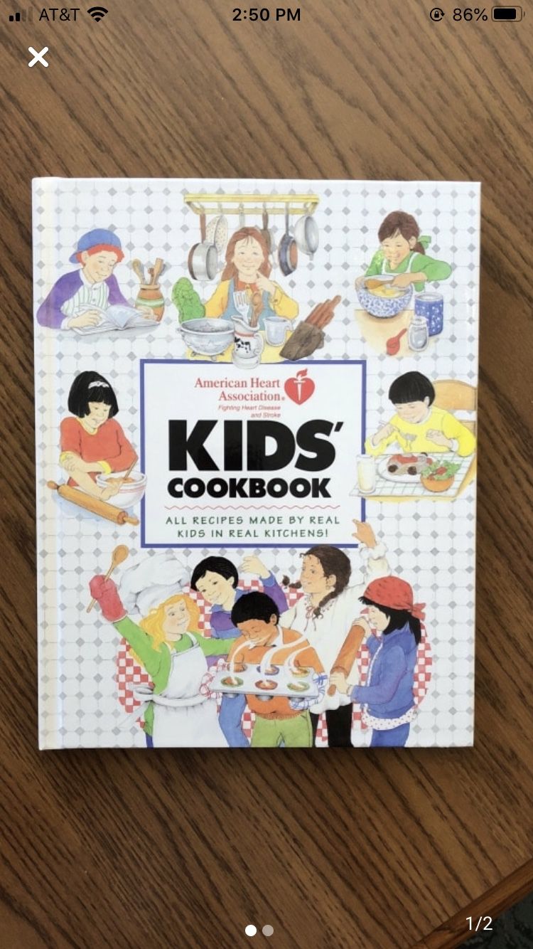American Heart Association kids cookbook