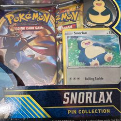 Pokémon Tcg Cards Snorlax Pin