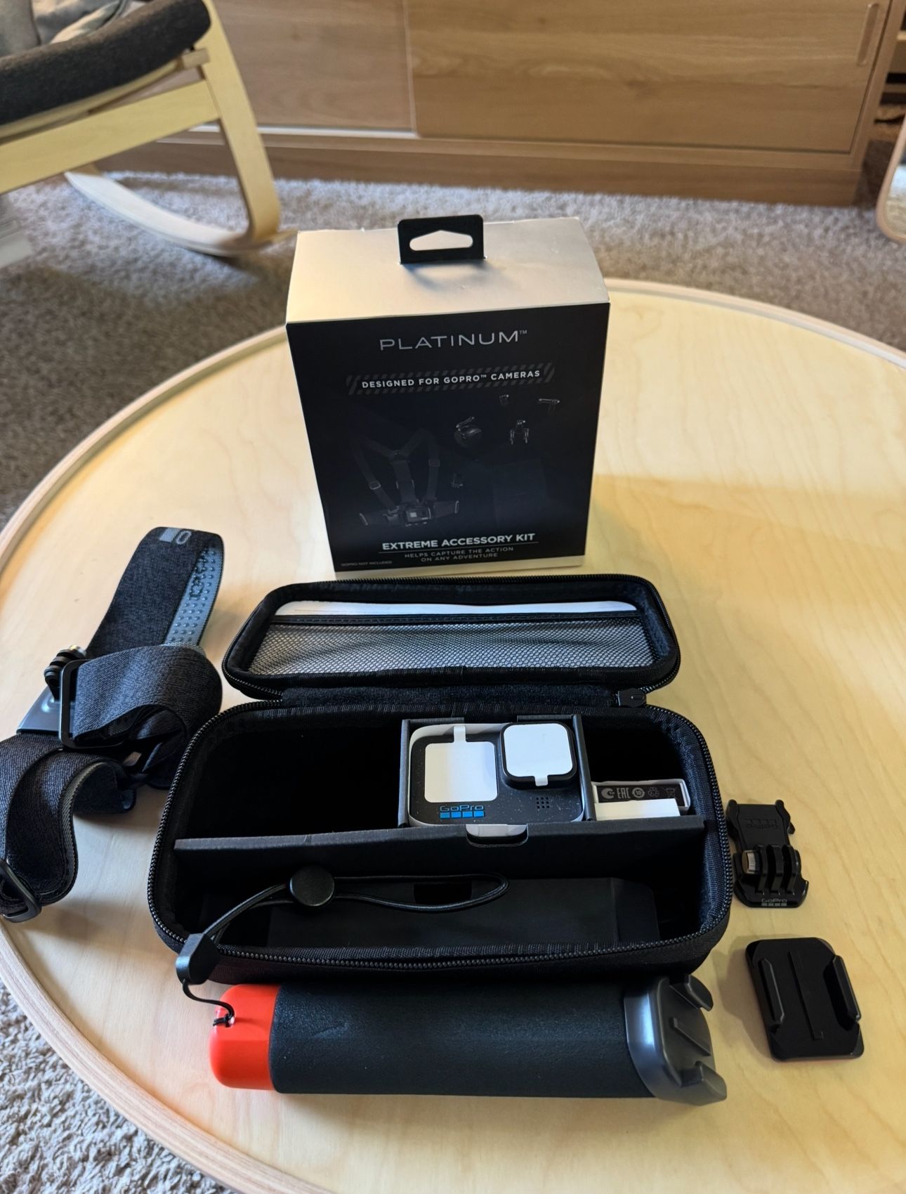 GoPro HERO12 Black 27 MP Waterproof 5.3K Camera Camcorder + Accessories Bundle