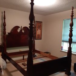Solid Oak Bed Frame