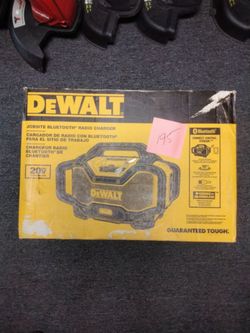 DEWALT JOBSITE BLUETOOTH RADIO CHARGER