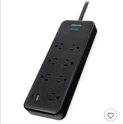 Philips Surge Protector Power Strip