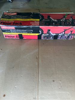 Craftsman floor jack with jack stands