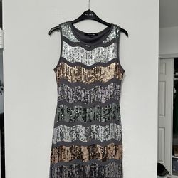 Sequin dress, M