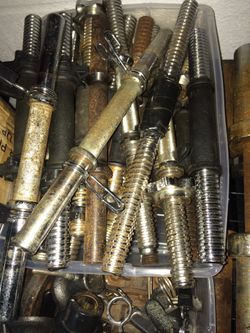 Standard Size Dumbbell Handles- $25 a pair