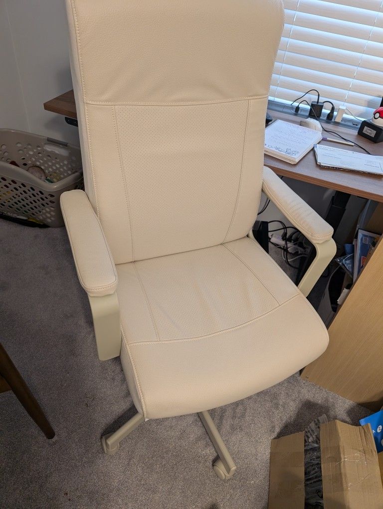 Off White Office Chair