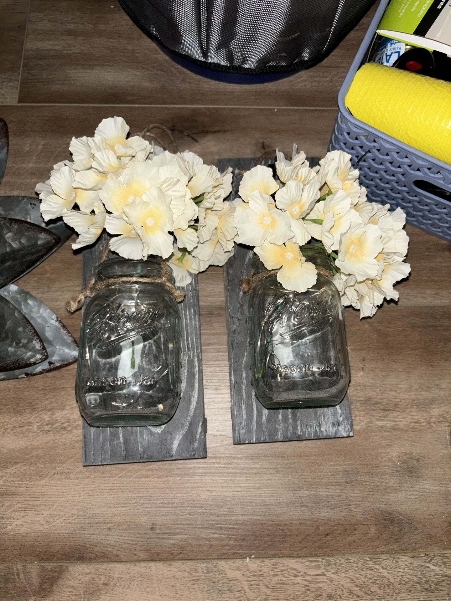 Flower Mason Jar Decor