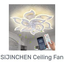 Flower Ceiling Fan 