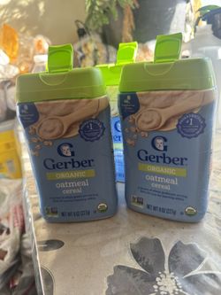 Gerber organic Oatmeal cereal