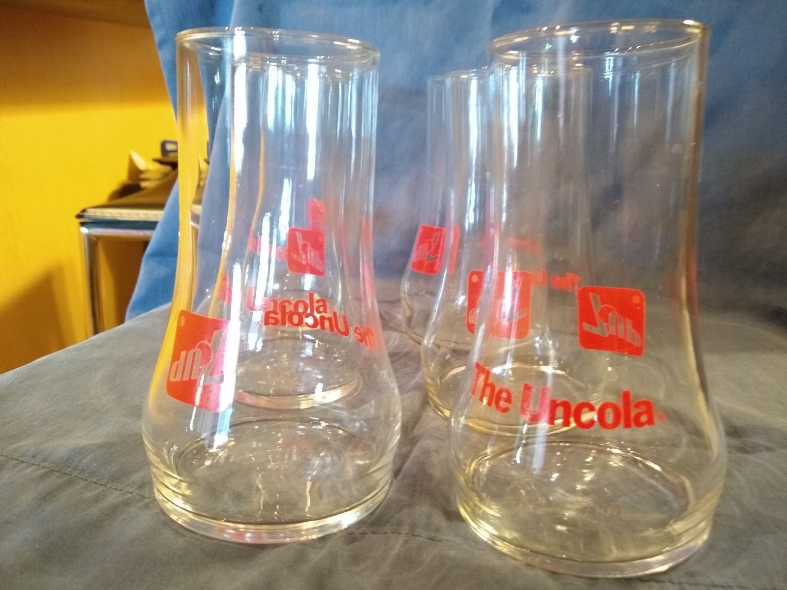 Collectible Set of 7UP, The Uncola,Glasses