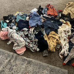 Bag Of Baby Clothes Used Baby Clothes 3M - 18M
