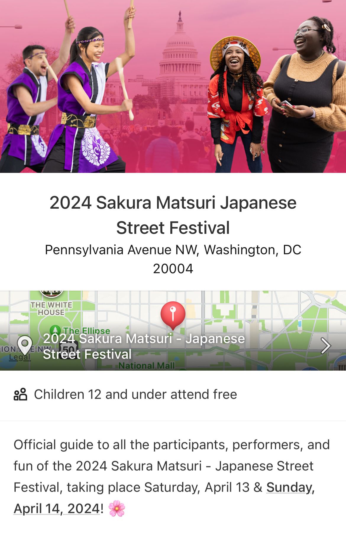 Sakura Matsuri Japanese Festival Tickets 