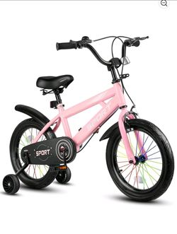NEW LOOKFLY Kids Bike 16" with Training Wheels – Factory Sealed