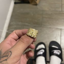 Chunky Nugget Ring