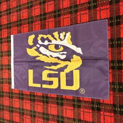 Brand New LSU Tigers Eye Banner Flag