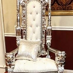 Lion Throne Chair For Sale