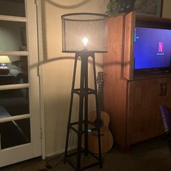 Industrial lamp - 5.5ft Tall. Comes With A Soft Edison Bulb.