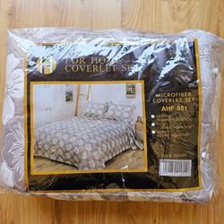 KING SIZE COVERLET SET