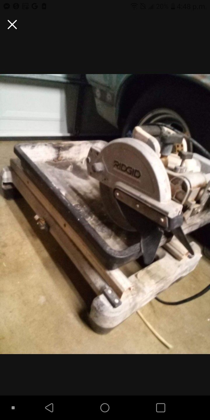 Rigid Tile Saw