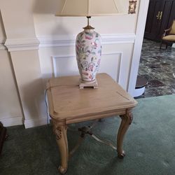 Lamp and Tables