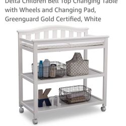 New- Delta Children changing table