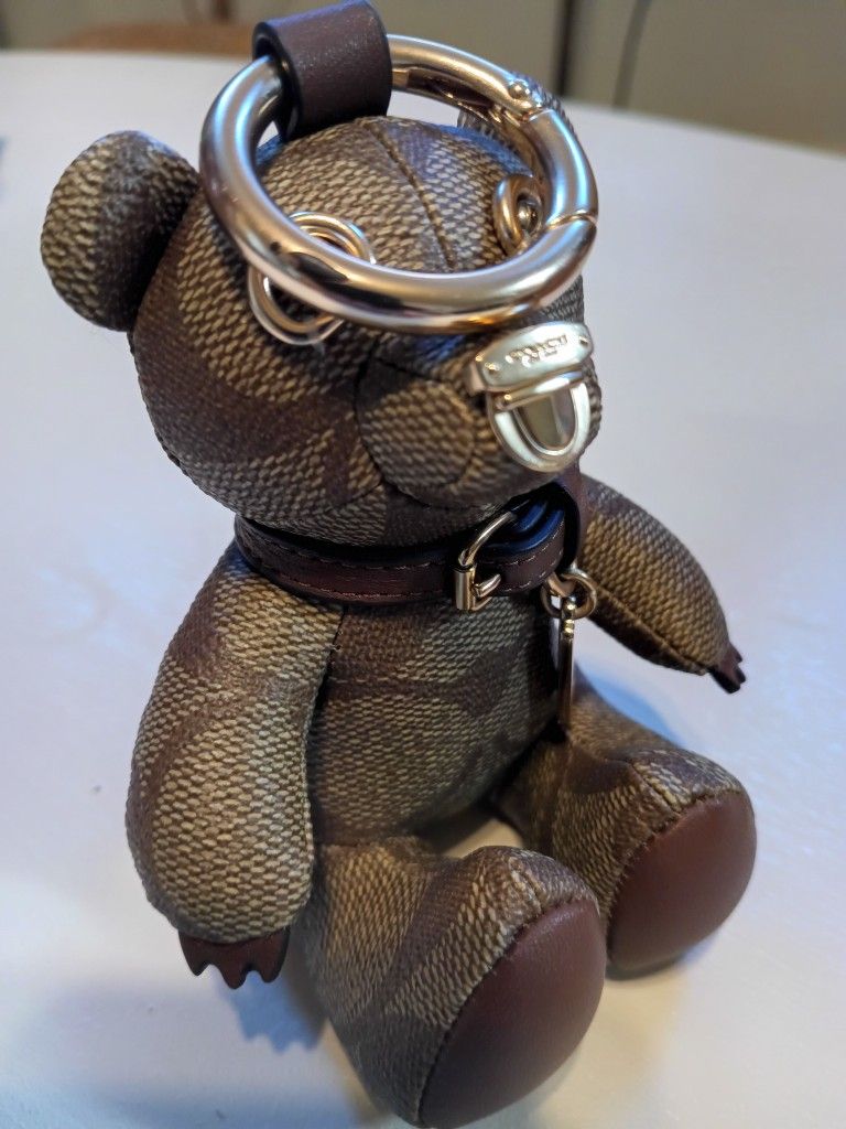 COACH Teddy Bear Charm