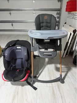 Car Seat and High chair bundle deal