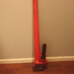 RIDGID 60" Heavy Duty Straight Pipe Wrench 