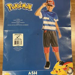 Pokémon Ash Halloween Costume—size small