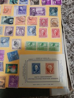 1 Sheet Good Value Usa Old Stamps Lot XXZ 98 Thumbnail