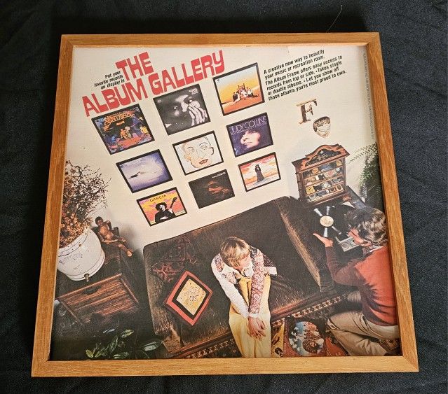 Vintage Vinyl Record Album Frames