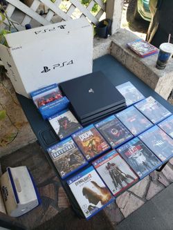 72 Edition PS4 Pro Slim With Box & sealed controller $260 $20! Per Game. 6 for $100!. 12 for $200! Combo $480! Trade for PS5 Legion go Z1 Extreme Swit