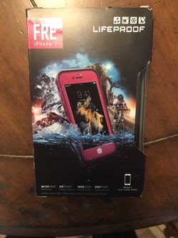 iPhone 7 life proof case - Fre (Used for a whole week)