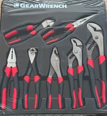 Gear Wrench 7pc Plier Set - New 