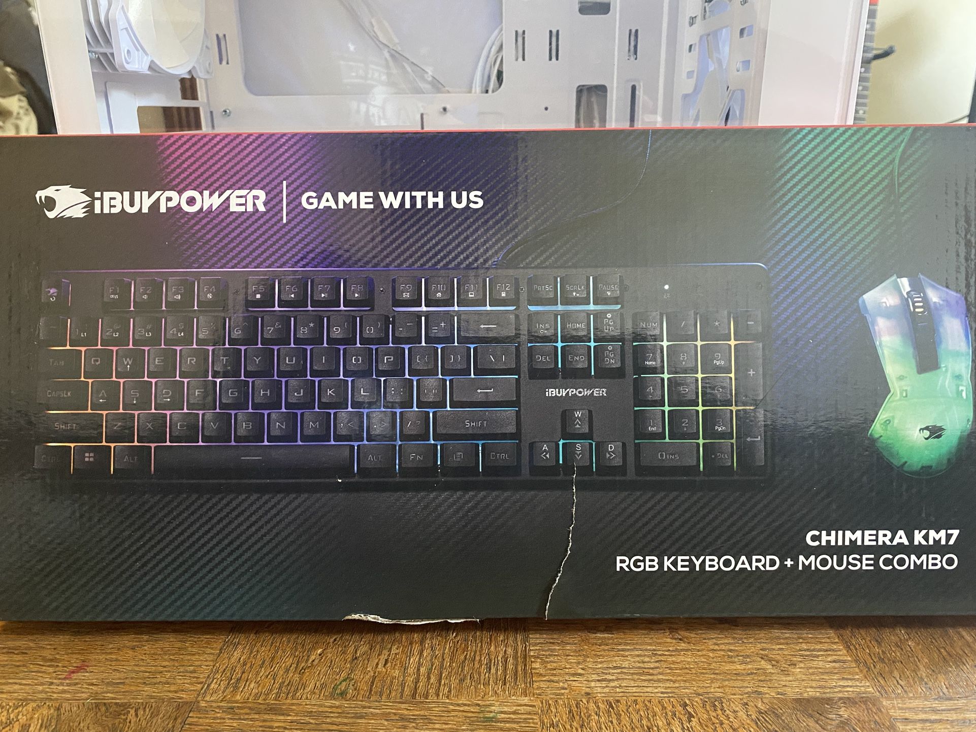 iBUYPOWER Chimera KM7 RGB Keyboard + Mouse Combo - Black