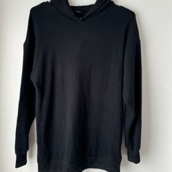 Kids Black Hoodie, Large 