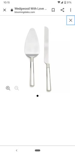 Cake knife and server