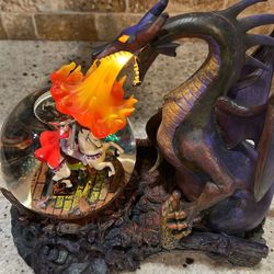 Disney Prince Philip/ Maleficent Dragon Snowglobe